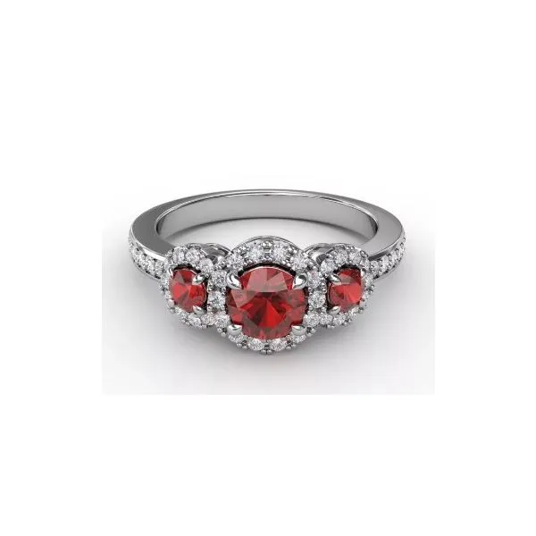 0.98 Carat Colored Stone Rings - Women's Image 2 Van Atkins Jewelers New Albany, MS