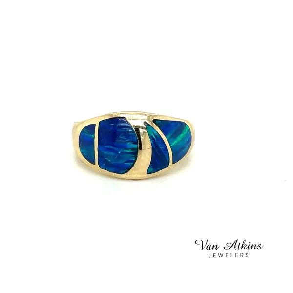 Opal inlay Colored Stone Rings - Women's Van Atkins Jewelers New Albany, MS