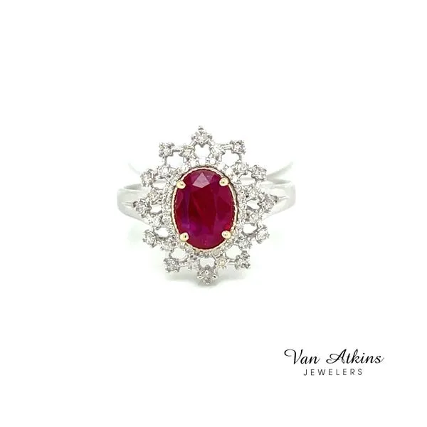 1.00 Carat RubyStone Rings - Women's Van Atkins Jewelers New Albany, MS