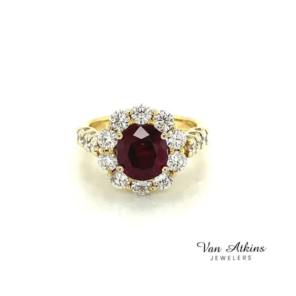1.65 Carat Colored Stone Rings - Women's Van Atkins Jewelers New Albany, MS