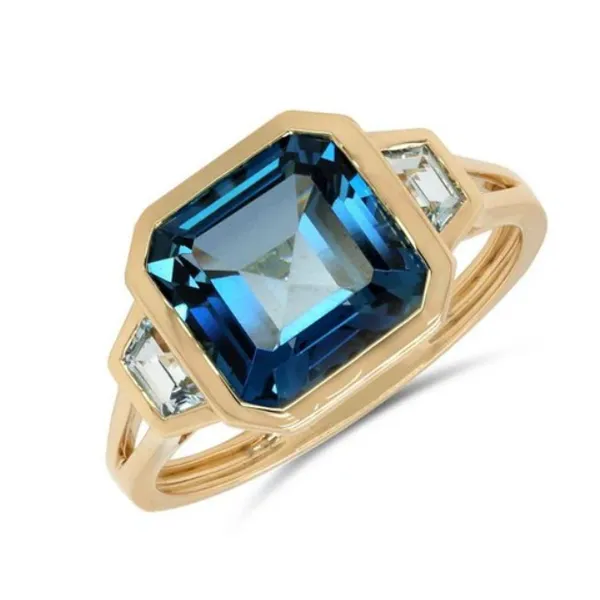 4.52 Carat Colored Stone Ring Van Atkins Jewelers New Albany, MS