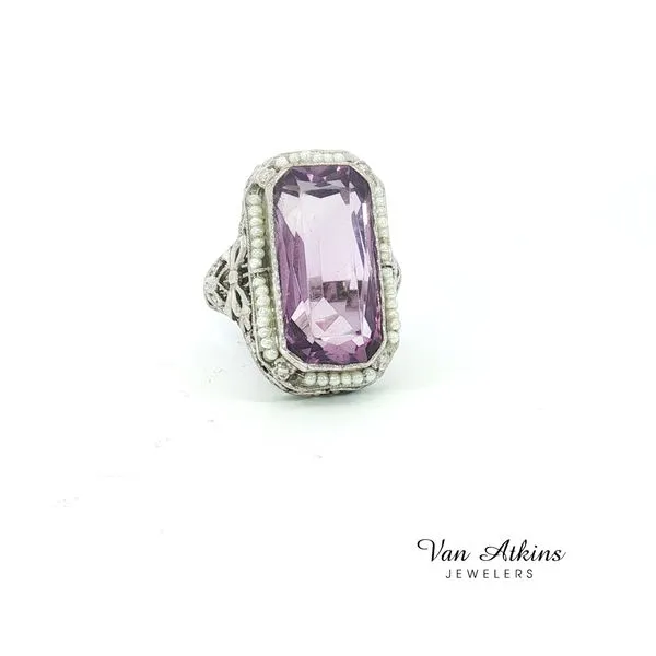 Estate Color Stone Rings Van Atkins Jewelers New Albany, MS