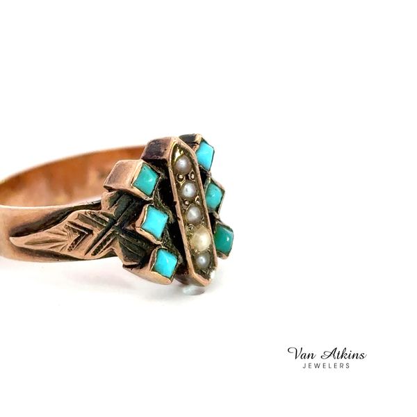 Estate Color Stone Ring Image 2 Van Atkins Jewelers New Albany, MS