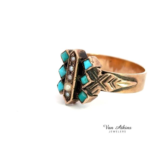 Estate Color Stone Ring Image 3 Van Atkins Jewelers New Albany, MS