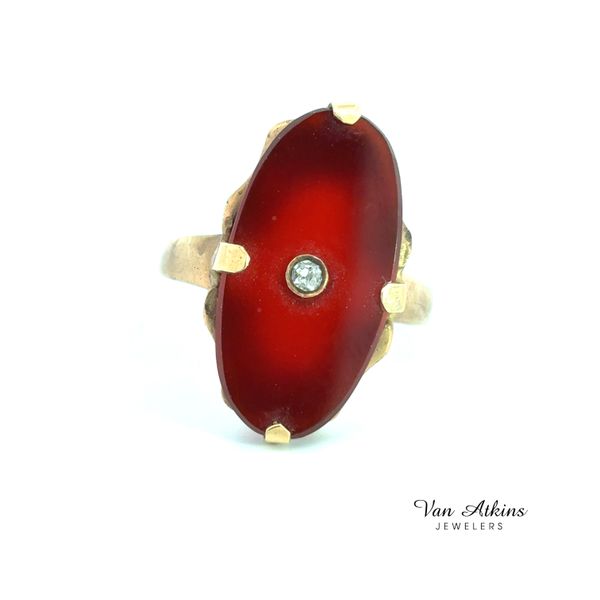 Estate Color Stone Ring Image 4 Van Atkins Jewelers New Albany, MS