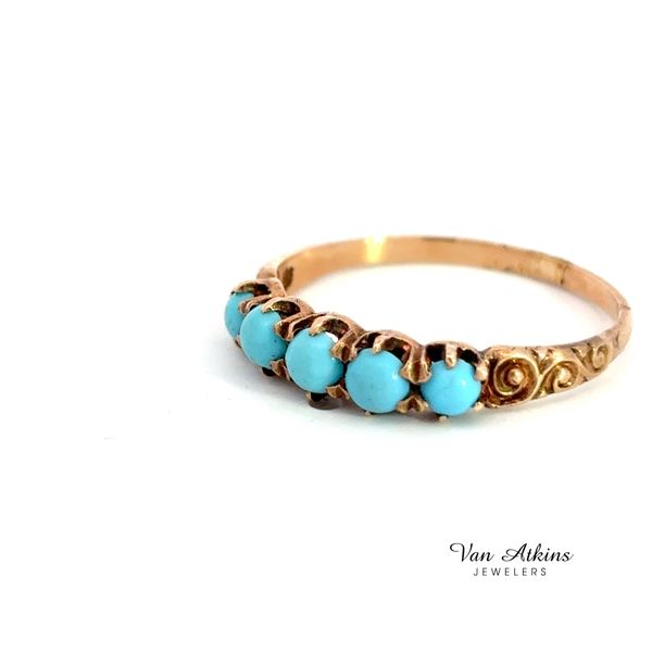 Estate Color Stone Ring Image 3 Van Atkins Jewelers New Albany, MS