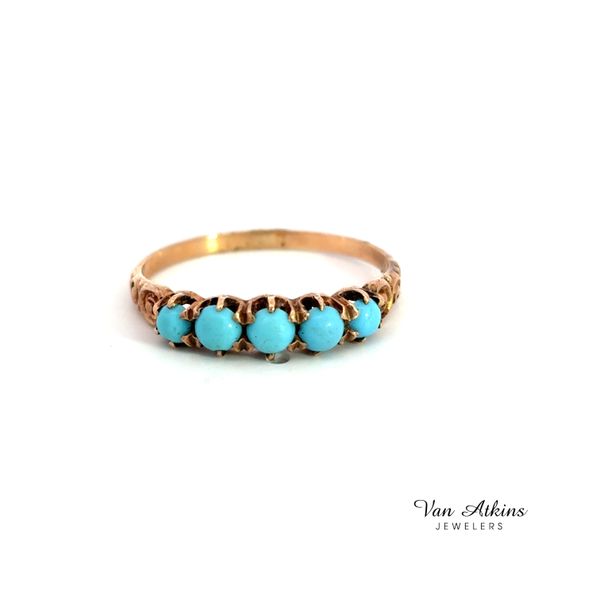 Estate Color Stone Ring Image 4 Van Atkins Jewelers New Albany, MS