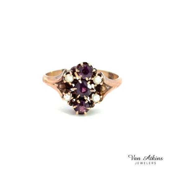 0.50 Carat Estate Color Stone Ring Image 4 Van Atkins Jewelers New Albany, MS