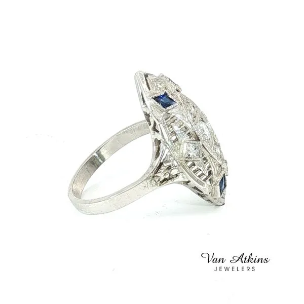 0.55 Carat Estate Color Stone Rings Image 2 Van Atkins Jewelers New Albany, MS