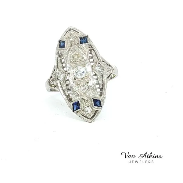 0.55 Carat Estate Color Stone Rings Van Atkins Jewelers New Albany, MS