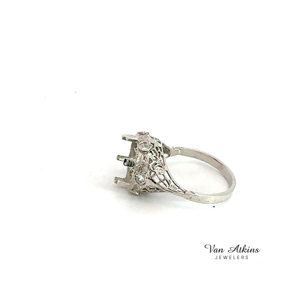 0.18 Carat Estate Semi Mount Ring Image 3 Van Atkins Jewelers New Albany, MS