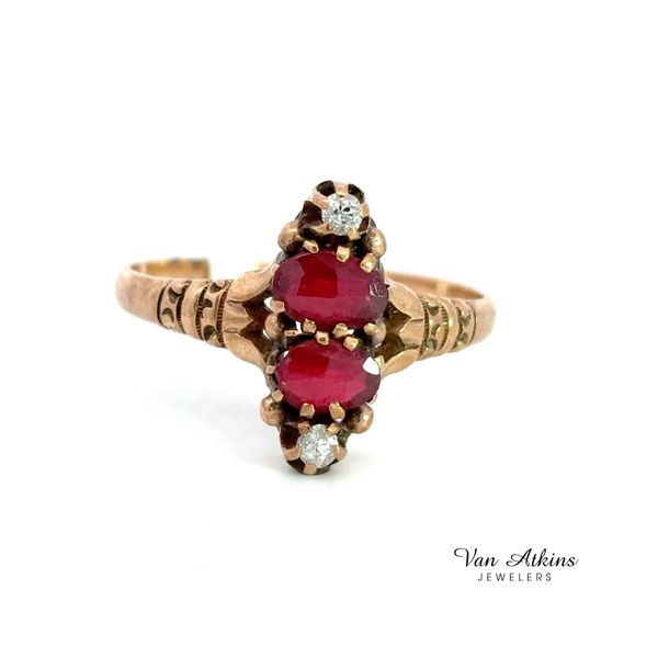 Estate Color Stone Ring Van Atkins Jewelers New Albany, MS