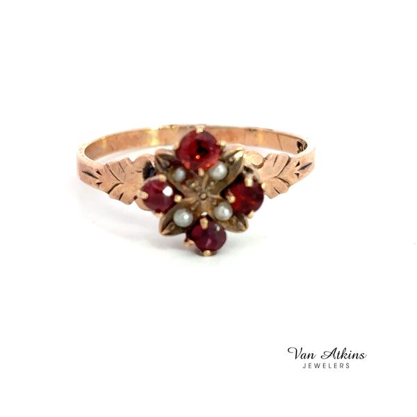 Estate Color Stone Rings Van Atkins Jewelers New Albany, MS