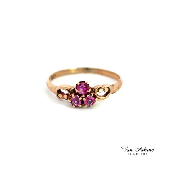Estate Color Stone Ring Image 4 Van Atkins Jewelers New Albany, MS