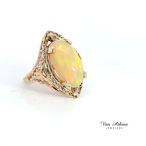 Estate Color Stone Ring Image 2 Van Atkins Jewelers New Albany, MS