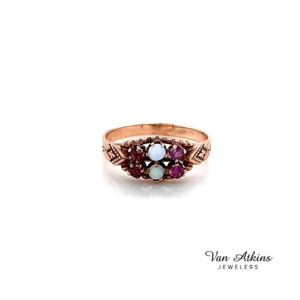 Carat Estate Color Stone Rings Van Atkins Jewelers New Albany, MS