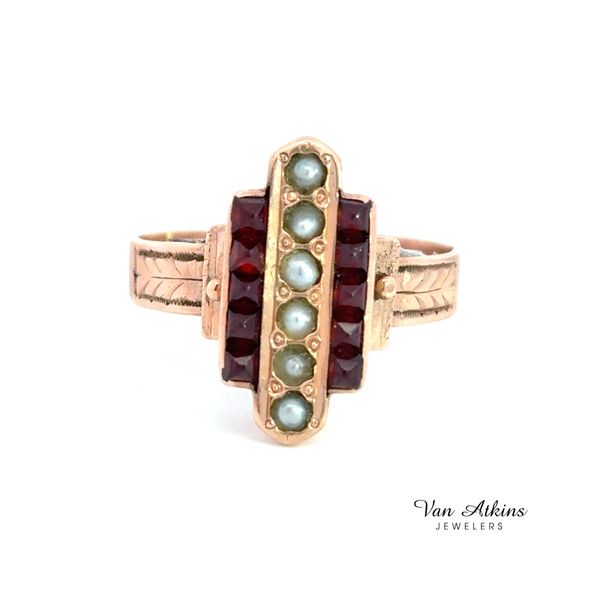 Estate Color Stone Ring Image 4 Van Atkins Jewelers New Albany, MS