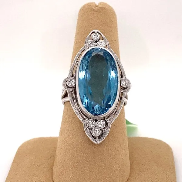 Estate Color Stone Rings Van Atkins Jewelers New Albany, MS