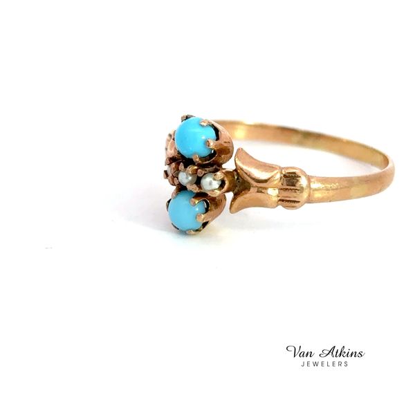 Estate Color Stone Ring Image 2 Van Atkins Jewelers New Albany, MS