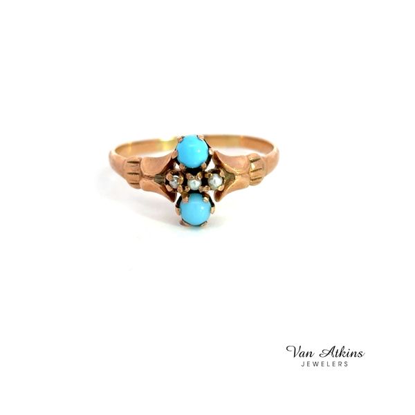 Estate Color Stone Ring Image 4 Van Atkins Jewelers New Albany, MS