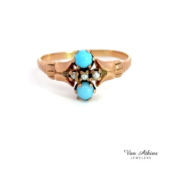 Estate Color Stone Ring Van Atkins Jewelers New Albany, MS
