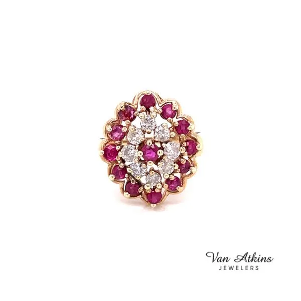 0.40 Carat Estate Color Stone Rings Van Atkins Jewelers New Albany, MS