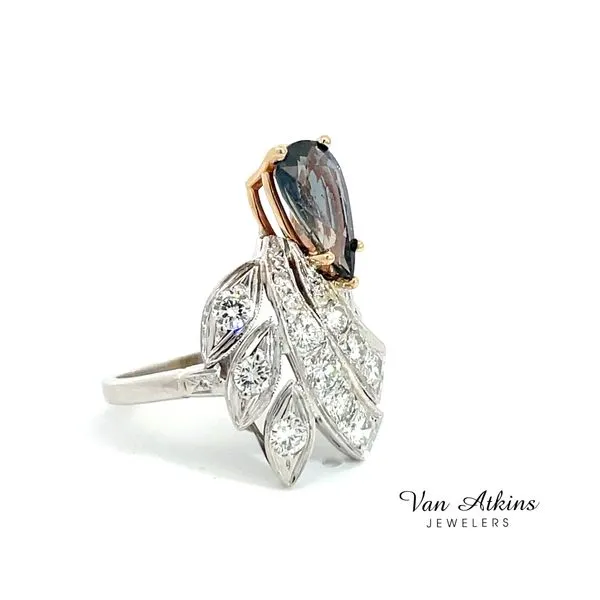 1.00 Carat Color change Sapphire Estate Rings Image 3 Van Atkins Jewelers New Albany, MS