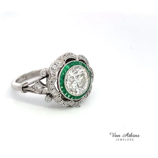 2.55 Carat Estate Color Stone Rings Image 4 Van Atkins Jewelers New Albany, MS