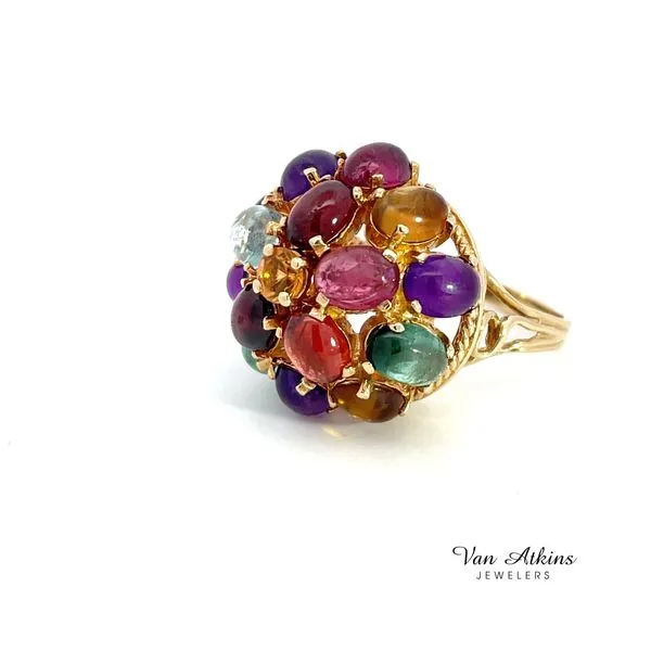 Estate Color Stone Ring Image 3 Van Atkins Jewelers New Albany, MS