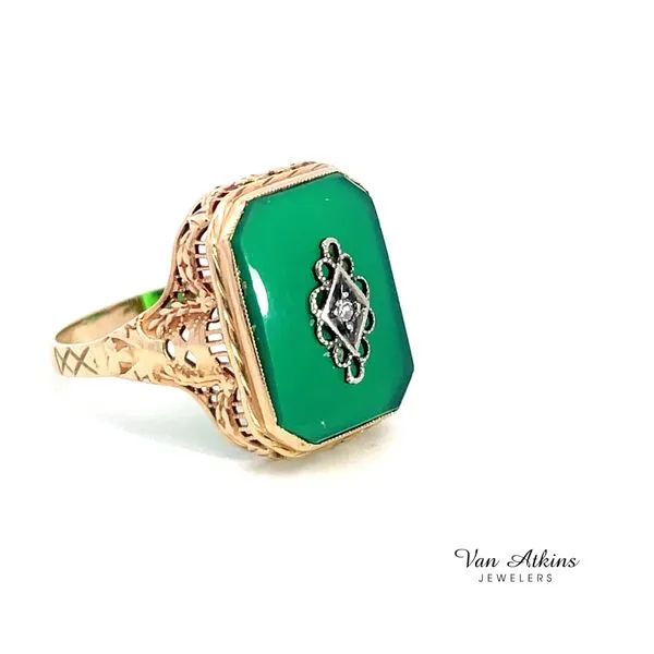 0.01 Carat Estate Color Stone Ring Image 3 Van Atkins Jewelers New Albany, MS
