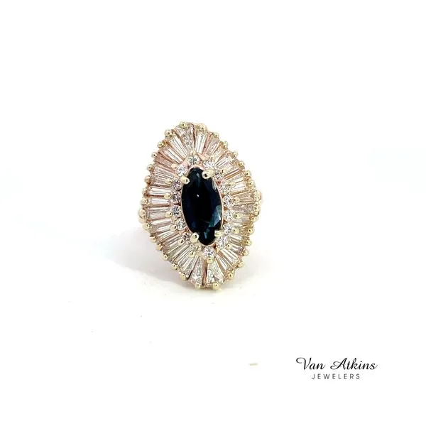 4.28 Carat Estate Color Stone Ring Van Atkins Jewelers New Albany, MS
