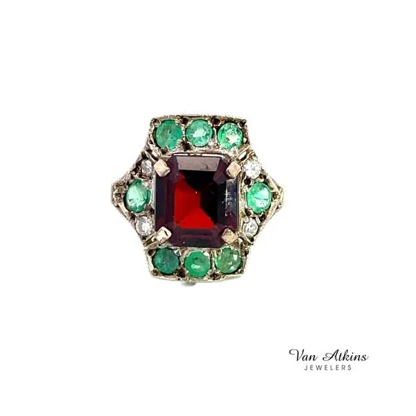 0.84 Carat Estate Color Stone Ring Van Atkins Jewelers New Albany, MS
