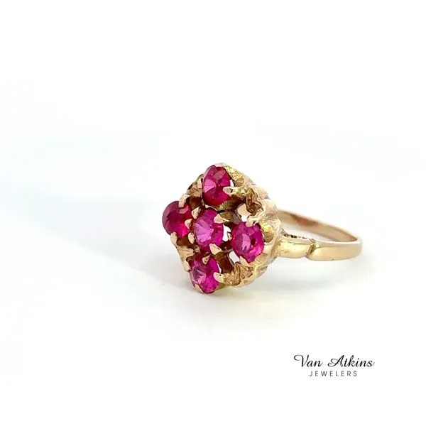 Estate Color Stone Ring Image 2 Van Atkins Jewelers New Albany, MS