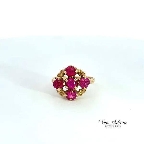 Estate Color Stone Ring Image 4 Van Atkins Jewelers New Albany, MS