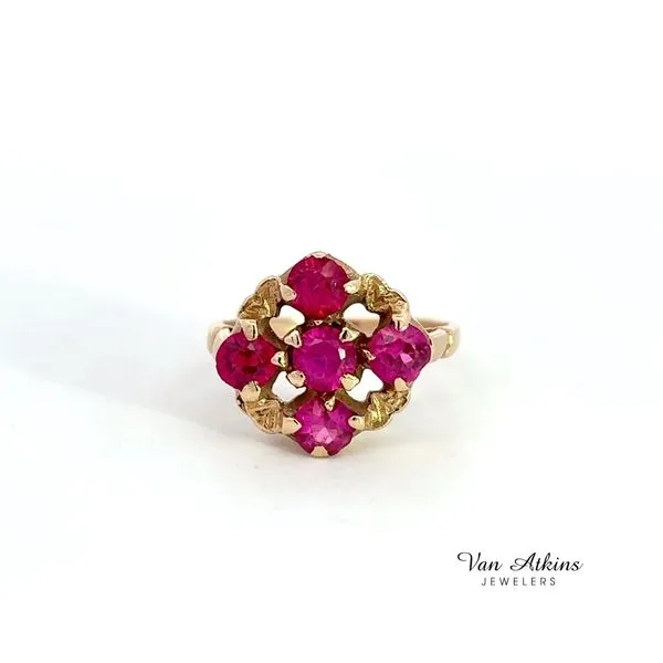 Estate Color Stone Ring Van Atkins Jewelers New Albany, MS
