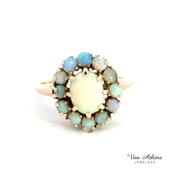 Estate Color Stone Ring Van Atkins Jewelers New Albany, MS