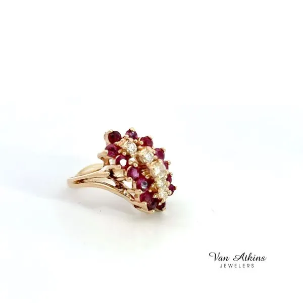 1.75 Carat Estate Color Stone Ring Image 2 Van Atkins Jewelers New Albany, MS