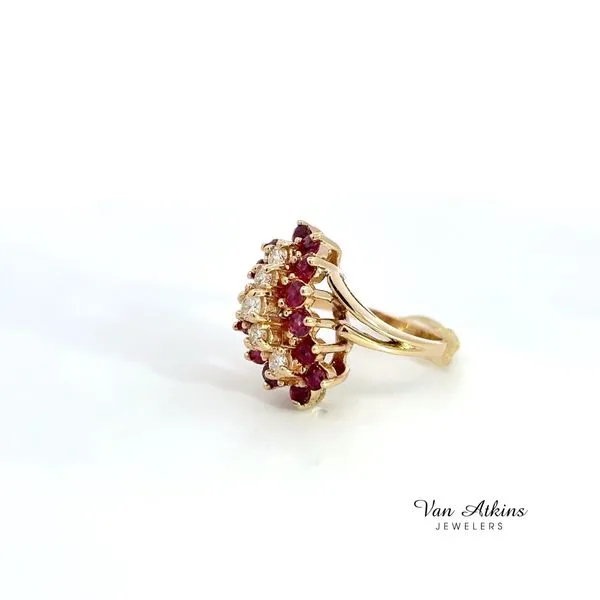 1.75 Carat Estate Color Stone Ring Image 3 Van Atkins Jewelers New Albany, MS