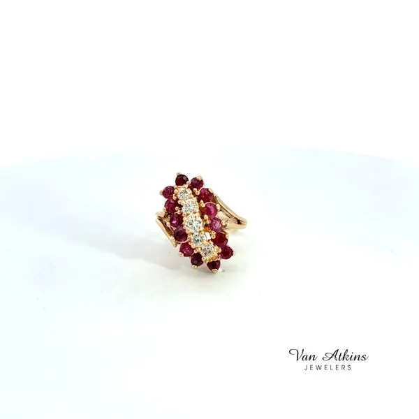 1.75 Carat Estate Color Stone Ring Image 4 Van Atkins Jewelers New Albany, MS