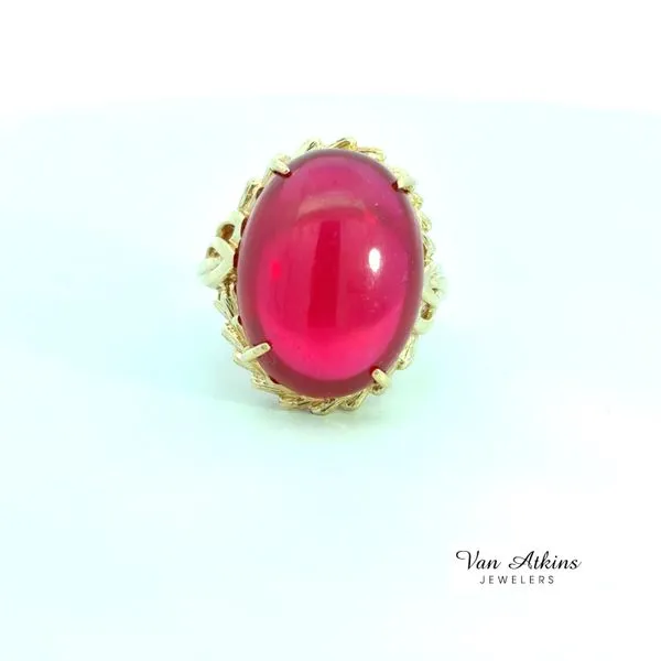 Estate Color Stone Ring Image 4 Van Atkins Jewelers New Albany, MS