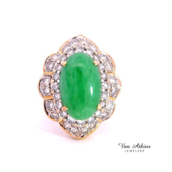1.1 Carat Estate Color Stone Ring Van Atkins Jewelers New Albany, MS