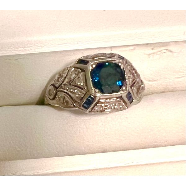 Estate Color Stone Rings Van Atkins Jewelers New Albany, MS