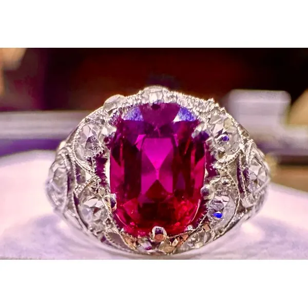Estate Color Stone Rings Van Atkins Jewelers New Albany, MS