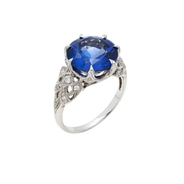 Estate Color Stone Rings Van Atkins Jewelers New Albany, MS