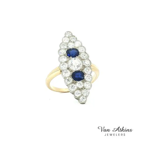 2.9 Carat Estate Color Stone Rings Image 3 Van Atkins Jewelers New Albany, MS