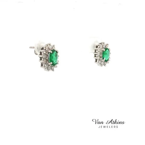 1.18 Carat Color Stone Earrings Image 2 Van Atkins Jewelers New Albany, MS