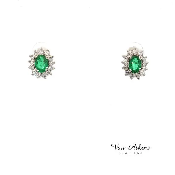 1.18 Carat Color Stone Earrings Van Atkins Jewelers New Albany, MS