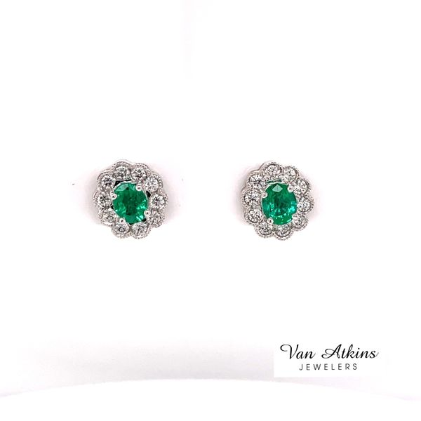 0.62 Carat Color Stone Earrings Van Atkins Jewelers New Albany, MS