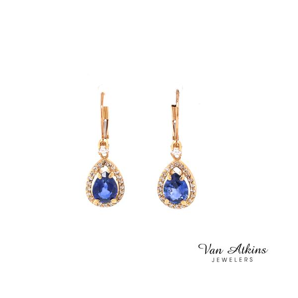 2.68 Carat Color Stone Earrings Van Atkins Jewelers New Albany, MS