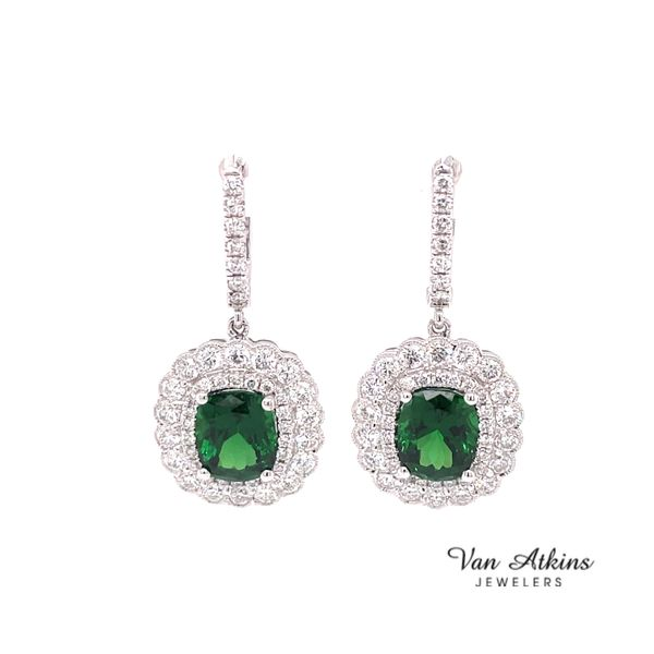 4.15 Carat Color Stone Earrings Van Atkins Jewelers New Albany, MS